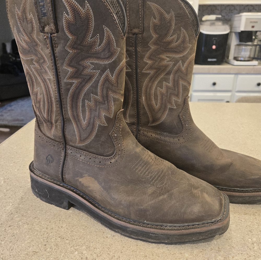 Men's Wolverine leather boots